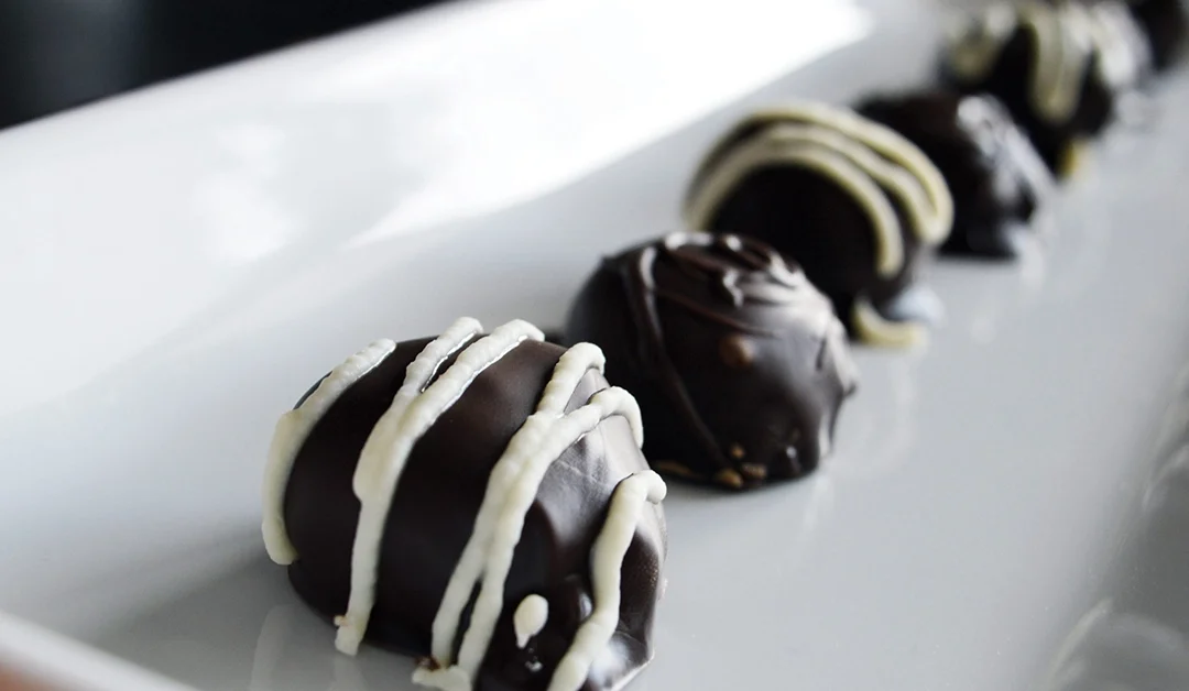 Recipe: Filled chocolate drops