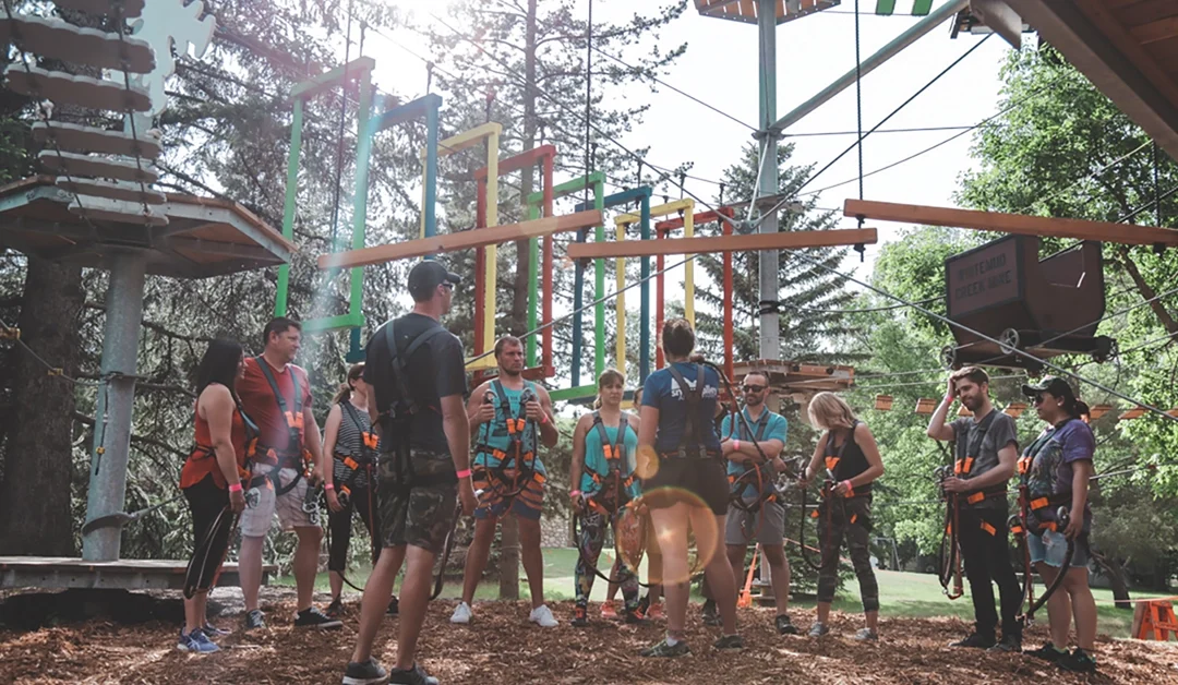 Date night: Snow Valley Aerial Park