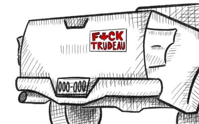 Goodbye F*CK Trudeau stickers — Who will Canadians want to F*CK next? 