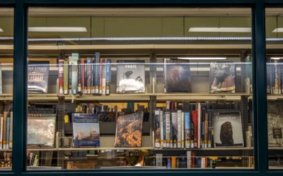 How is the library trying to make textbooks affordable?