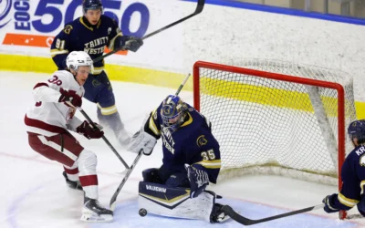 Griffins cruise to two straight victories over Trinity Western Spartans as playoffs grow closer this past weekend