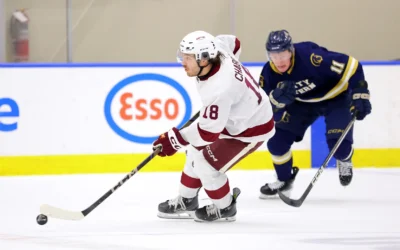 Chabot makes record breaking goal, MacEwan wins 7-4 barn burner vs Trinity West