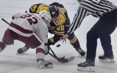 Griffins can’t hold on, lose second straight to the Bison in OT