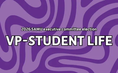 SAMU Executive Committee Profiles: Vice President Student Life