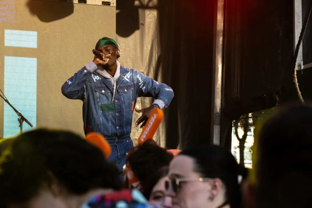 TOBi performs at Fall Fest 2025. Amanda Erickson/The Griff